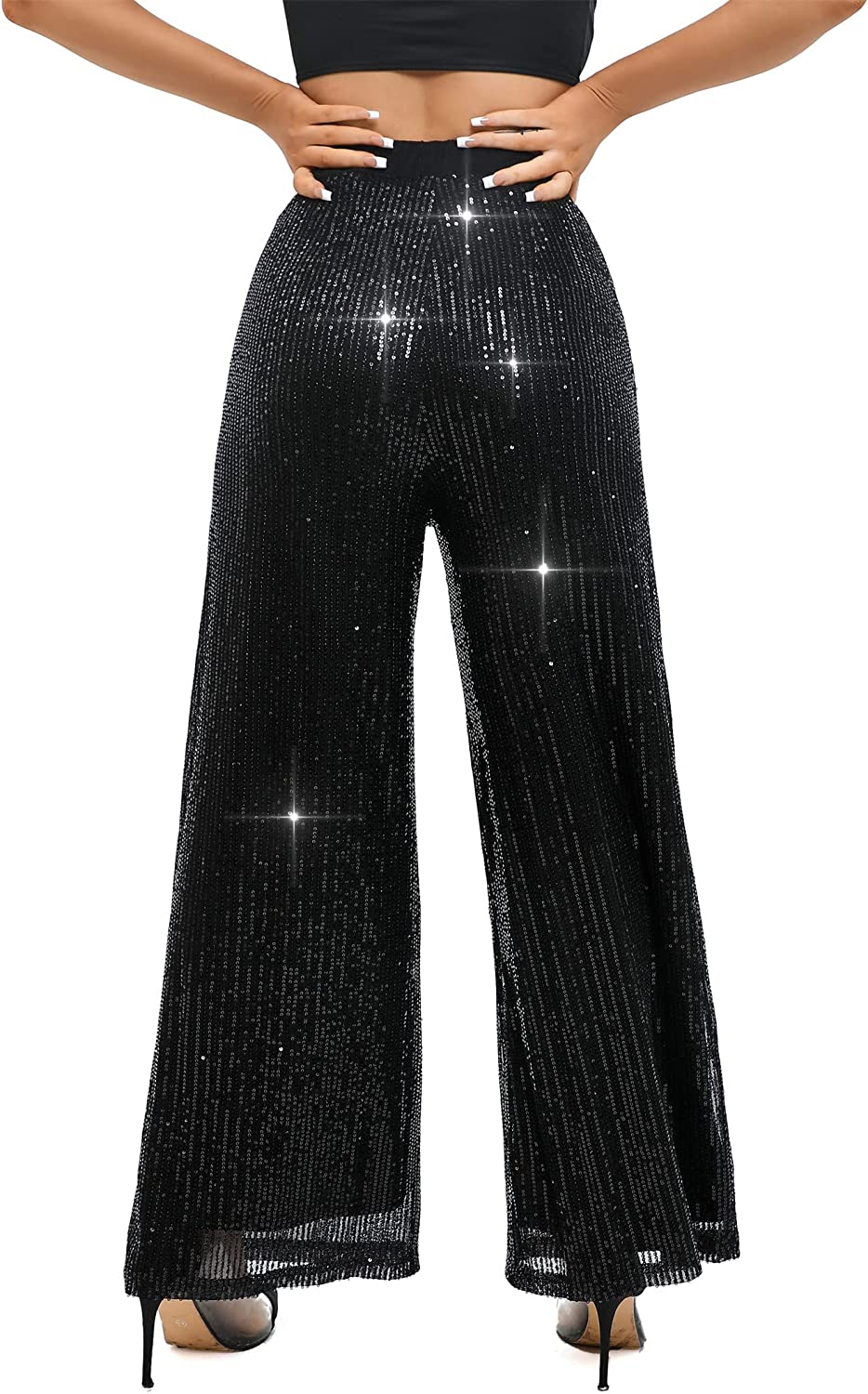 Women's Sequin Trouser Pants - A New Day | eBay